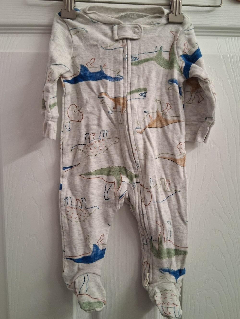 Carters 3 Months Dinosaur Footies